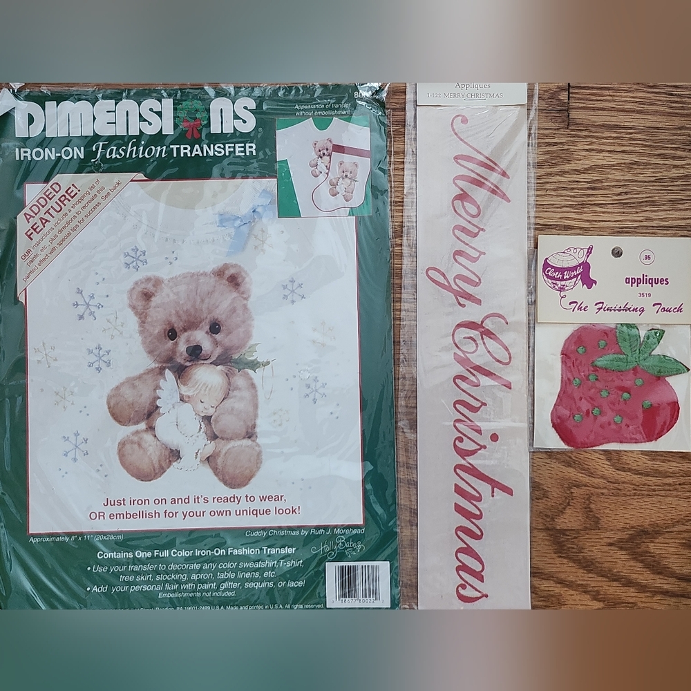 Iron-on Transfer, Iron-on Applique, The finishing Touch Applique